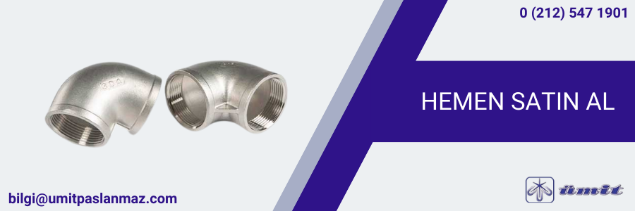 Dişli fittings ürün tablosu